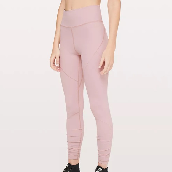 lululemon lab leggings - Essential tight (pink/mauve) - Picture 5 of 6